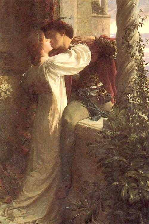 Sir Frank Dicksee Romeo and Juliet France oil painting art